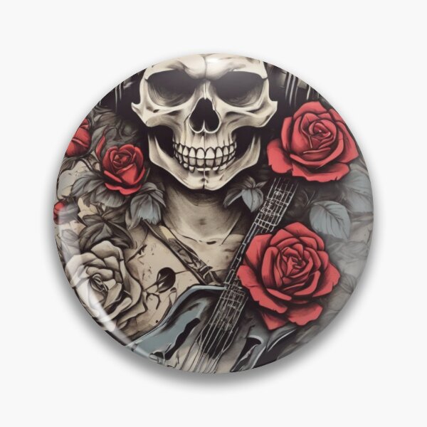 Item preview, Rock & Rose Tattoo Tees: Wear Your Rebel Soul designed and sold by Leo digital art.