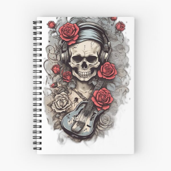 Item preview, Rock & Rose Tattoo Tees: Wear Your Rebel Soul designed and sold by Leo digital art.