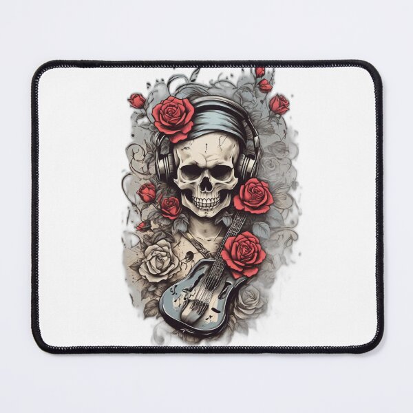 Item preview, Rock & Rose Tattoo Tees: Wear Your Rebel Soul designed and sold by Leo digital art.