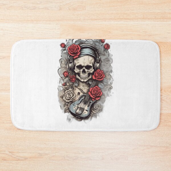 Item preview, Rock & Rose Tattoo Tees: Wear Your Rebel Soul designed and sold by Leo digital art.