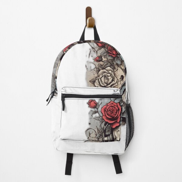 Item preview, Rock & Rose Tattoo Tees: Wear Your Rebel Soul designed and sold by Leo digital art.