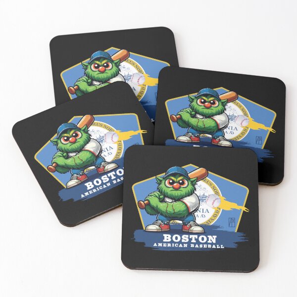 Item preview, USA - American BASEBALL - Boston - Baseball mascot - Boston baseball designed and sold by ArtProjectShop.