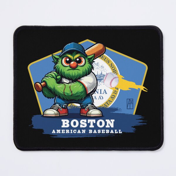 Item preview, USA - American BASEBALL - Boston - Baseball mascot - Boston baseball designed and sold by ArtProjectShop.