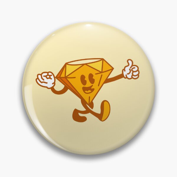Item preview, Cartoon 60s Sketch Diamond Guy - UX Designer | Product Designer | UI Designer Stickers designed and sold by PoshPixel.