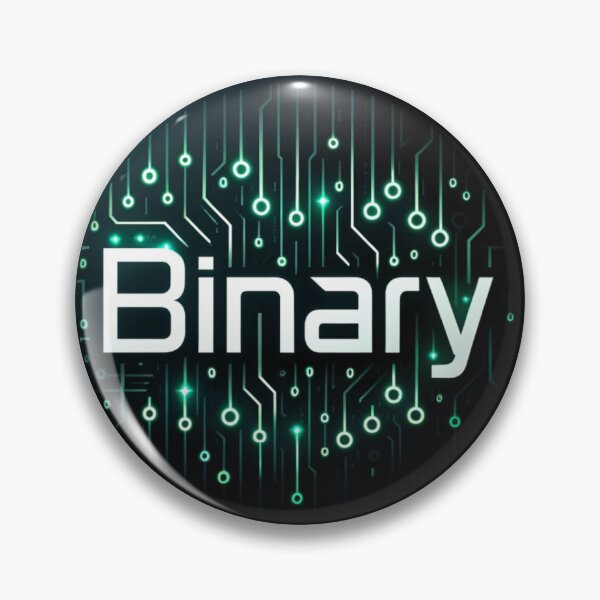Item preview, Binary designed and sold by PatchMerch.