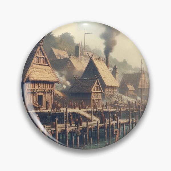 Item preview, Viking settlement designed and sold by MindsAtelier.