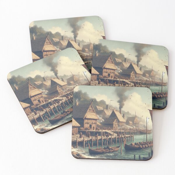 Item preview, Viking settlement designed and sold by MindsAtelier.