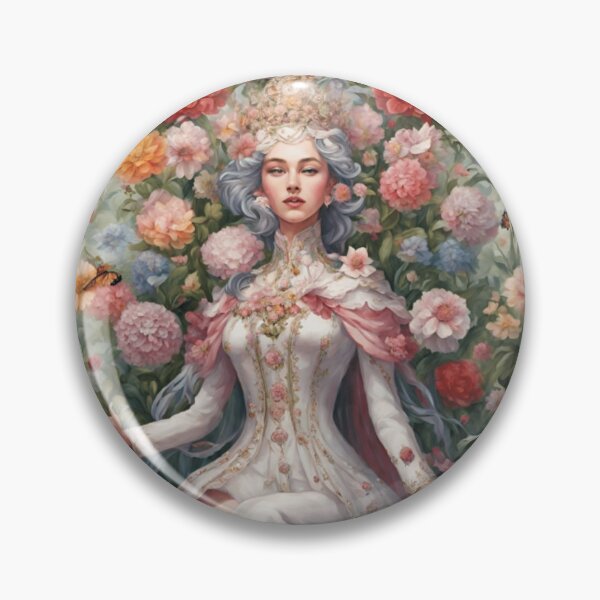 Item preview, Majestic monarch of the flourishing realm  designed and sold by Bubble.bloom.art.