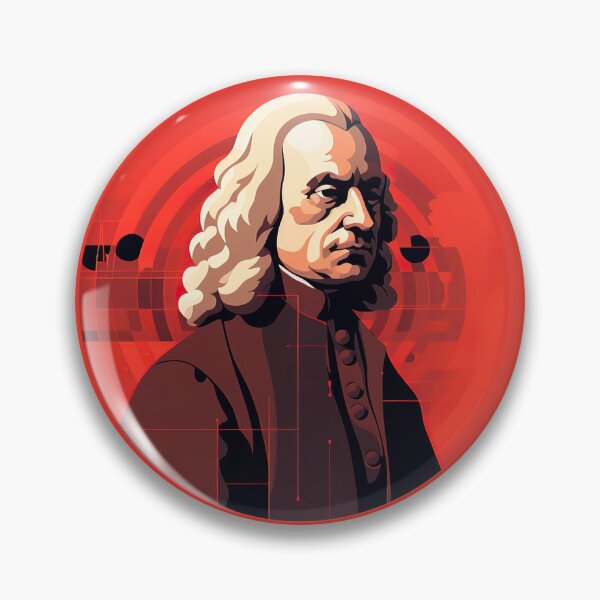 Item preview, Carl Linnaeus | Red minimalism designed and sold by ComicsFactory.