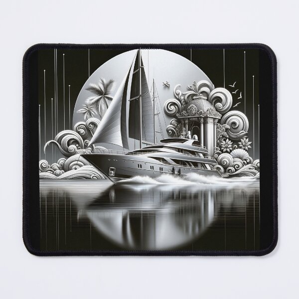 Item preview, Silver Sails: Island Breeze, Ornate Dreams designed and sold by ByDigitalDream.