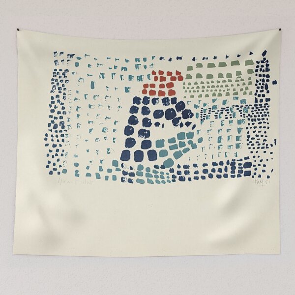 Item preview, study in colour no 1 woimant stal 93 - Nicolas de Staël designed and sold by MARTART9.