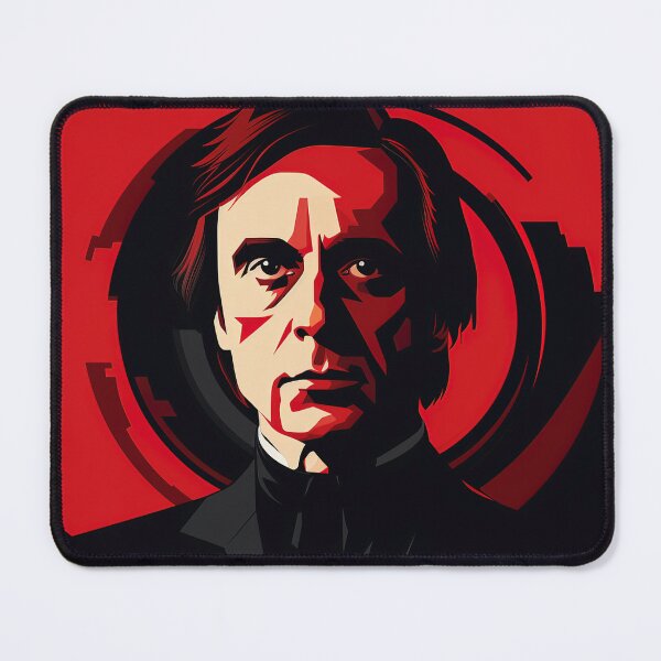 Item preview, Carl Sagan | Red minimalism designed and sold by ComicsFactory.