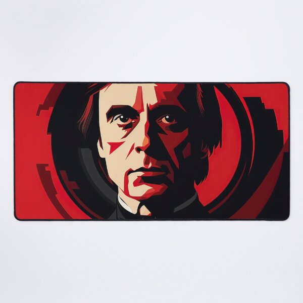Item preview, Carl Sagan | Red minimalism designed and sold by ComicsFactory.