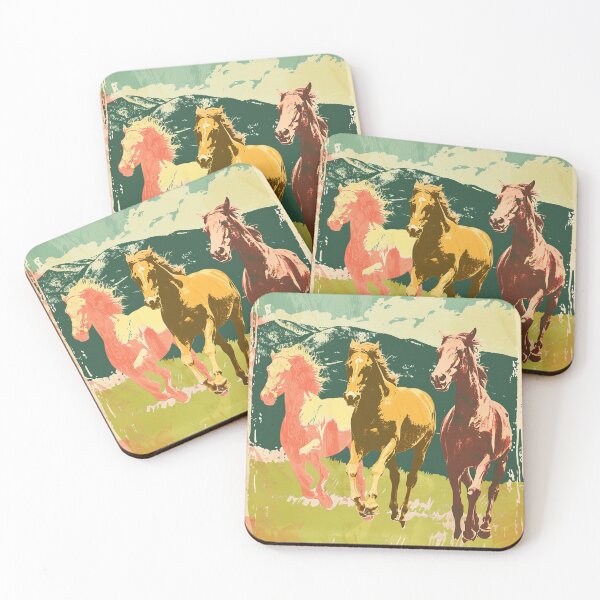 Item preview, Windswept Manes and Hoofbeats designed and sold by Retro Type.