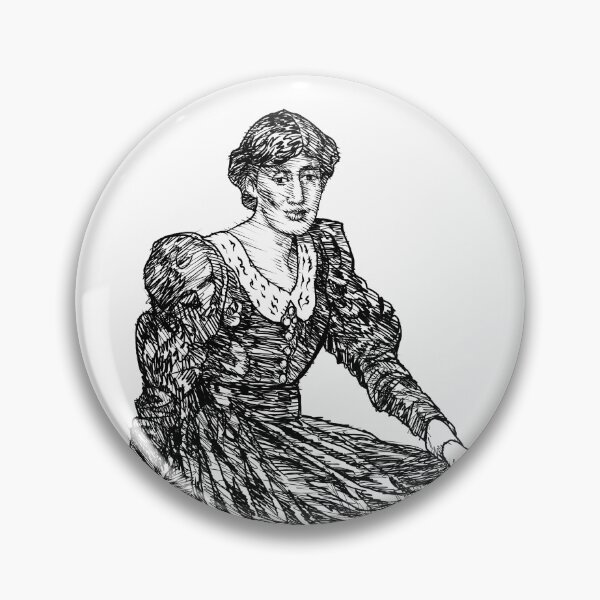 Item preview, VIRGINIA WOOLF ink portrait .4 designed and sold by lautir.