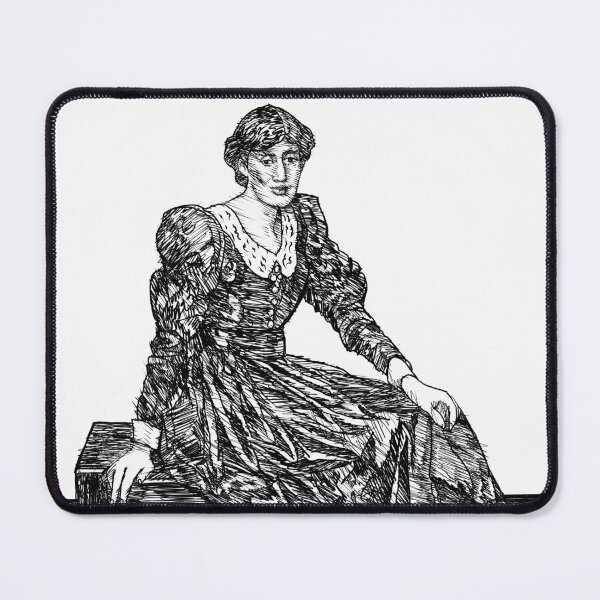 Item preview, VIRGINIA WOOLF ink portrait .4 designed and sold by lautir.