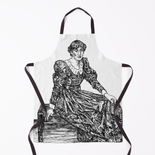 Item preview, VIRGINIA WOOLF ink portrait .4 designed and sold by lautir.