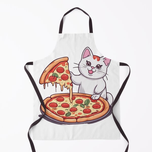Item preview, Cat eats pizza designed and sold by bbigbxss.