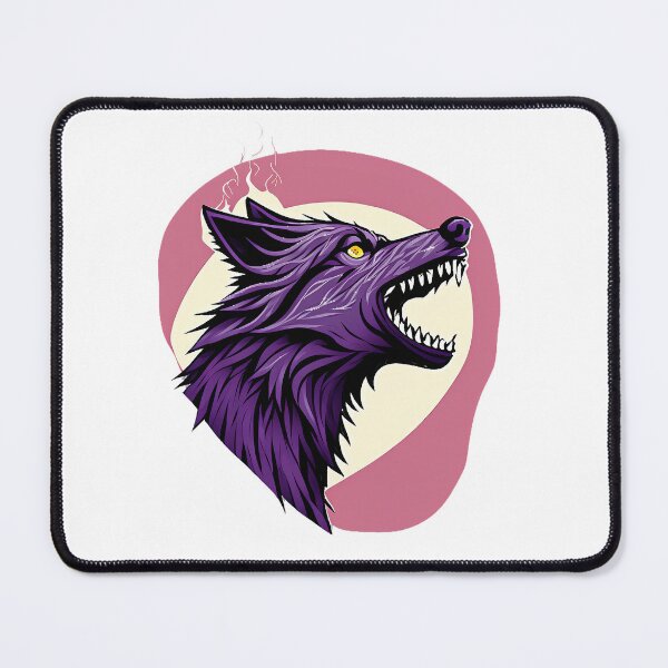 Item preview, Angry Wolf Vector minimalistic Art designed and sold by Pixeo Creations.