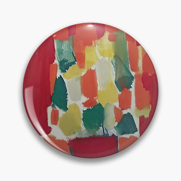 Item preview, fleurs rouges 1952 - Nicolas de Staël designed and sold by MARTART9.