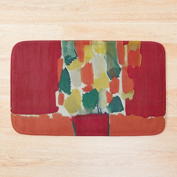 Item preview, fleurs rouges 1952 - Nicolas de Staël designed and sold by MARTART9.