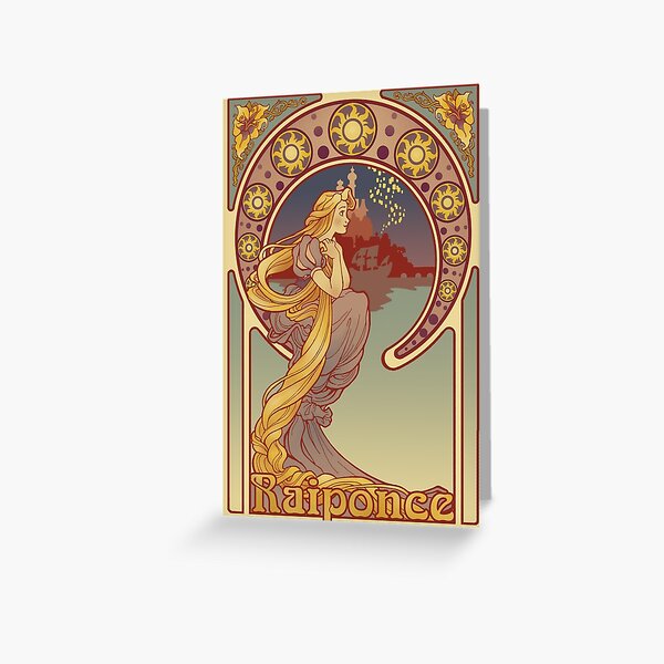 Raiponce Greeting Card