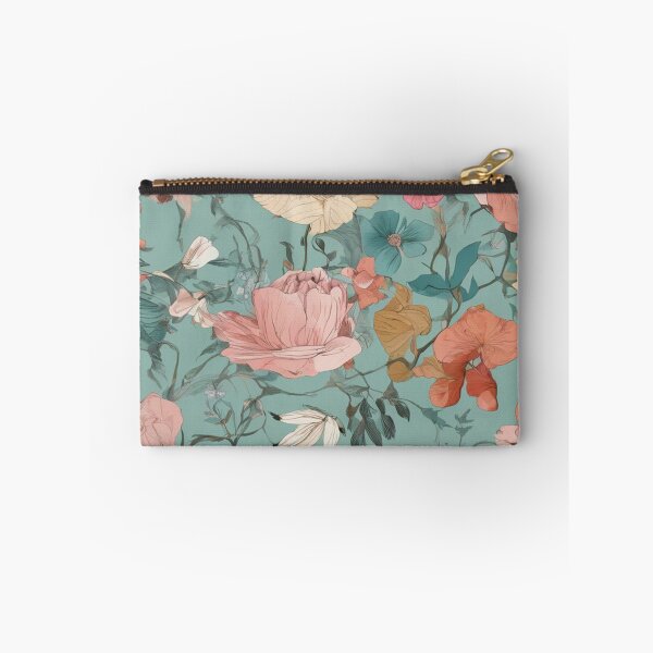 Item preview, Emerald Blossoms: Floral Elegance Against a Verdant Backdrop designed and sold by PetalPerfection.