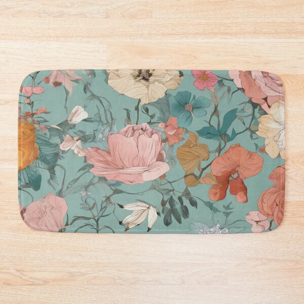 Item preview, Emerald Blossoms: Floral Elegance Against a Verdant Backdrop designed and sold by PetalPerfection.