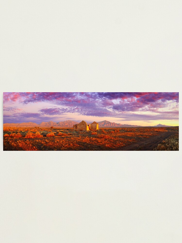 Alternate view of Settler's Ruin, Flinders Ranges, South Australia Photographic Print