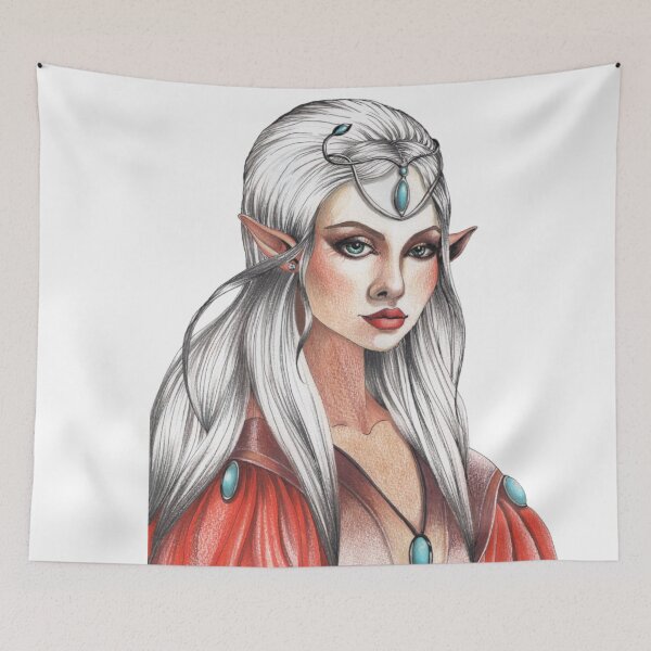 Item preview, Elf Lady designed and sold by TSK Sketches.