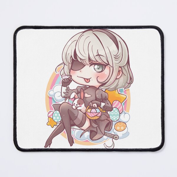 Item preview, Chibi YoRHa No.2 Type B Celebrating Easter designed and sold by mumeaw.