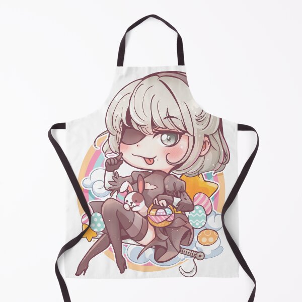 Item preview, Chibi YoRHa No.2 Type B Celebrating Easter designed and sold by mumeaw.