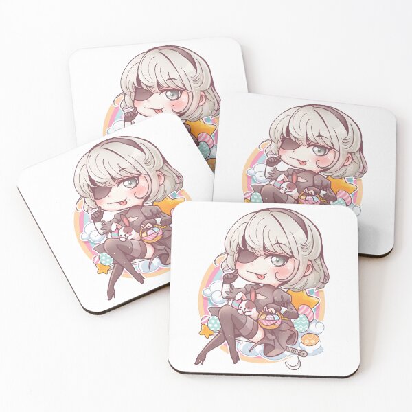 Item preview, Chibi YoRHa No.2 Type B Celebrating Easter designed and sold by mumeaw.