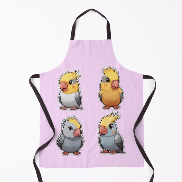 Item preview, Cockatiel 4 Cartoon Baby (set 2) designed and sold by YoshiArtDesign.