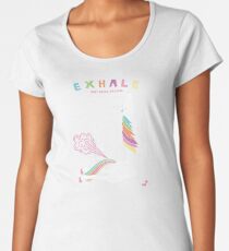 Cobra Pose Unicorn Exhale Women's Premium T-Shirt