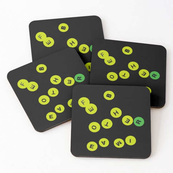 Item preview, Circles and letters designed and sold by perfect-radius.