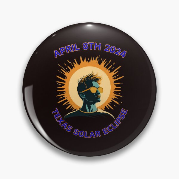 Item preview, 8 de abril de 2024 Eclipse solar de Texas designed and sold by elynne9.