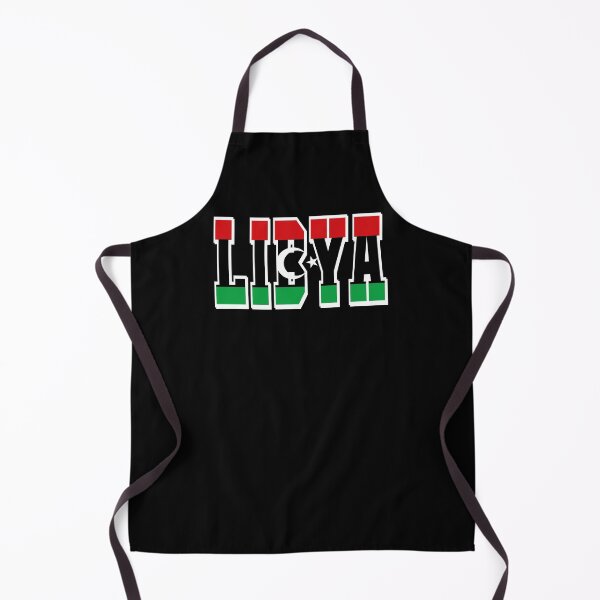 Item preview, Libya Country Flag Typography designed and sold by TravelWish.