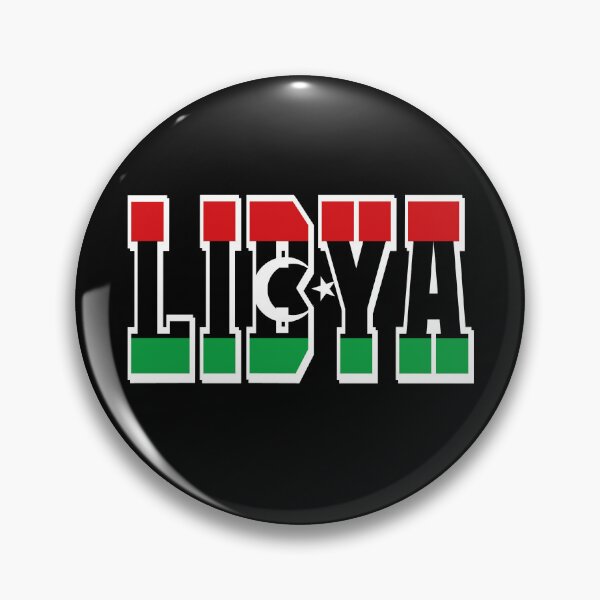 Item preview, Libya Country Flag Typography designed and sold by TravelWish.