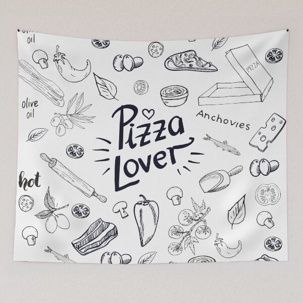 Artikelvorschau, Pizzaliebhaber, ich möchte Pizza entworfen und verkauft von Magdalena-7.