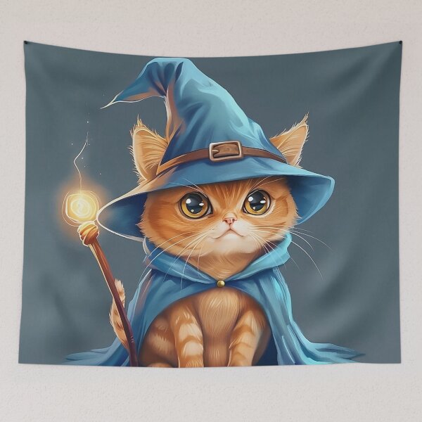 Item preview, Wizard Cat designed and sold by CatsAndDogs-TF.