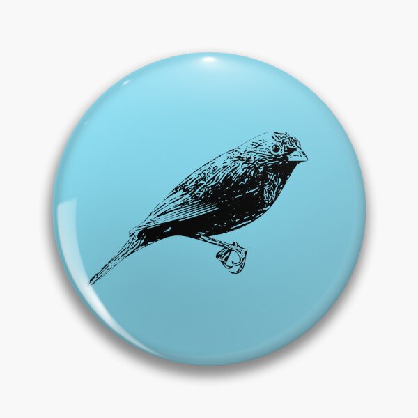 Item preview, Painted Bunting Black Design  designed and sold by designsasstultd.