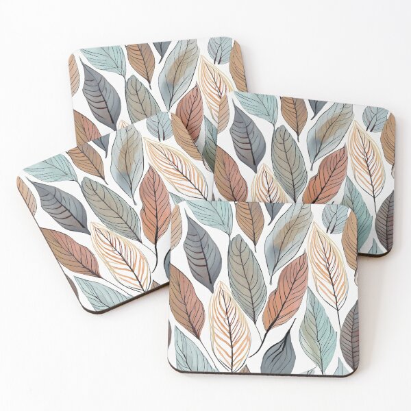 Item preview, Pattern colorful autumn leaves designed and sold by Karin Schön.