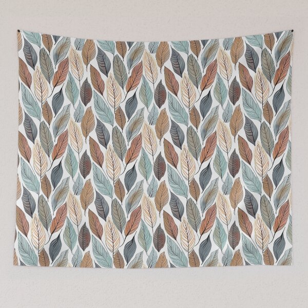 Item preview, Pattern colorful autumn leaves designed and sold by Karin Schön.