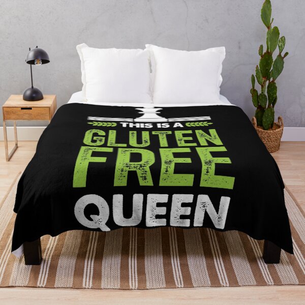 Item preview, "This is a Gluten-free queen" t shirt design designed and sold by MyGluteesFree77.