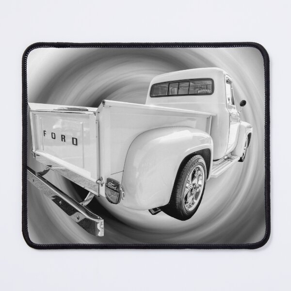 Item preview, Back Of 1954 Ford F100 Truck Grayscale designed and sold by mljdwhite.