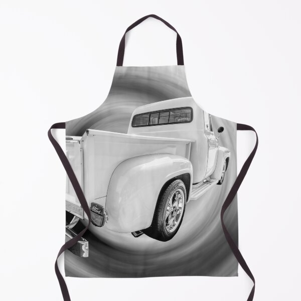 Item preview, Back Of 1954 Ford F100 Truck Grayscale designed and sold by mljdwhite.