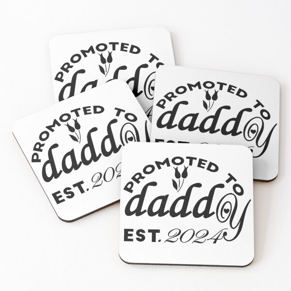 Item preview, Promoted To Daddy 2024 designed and sold by Art-Essa.