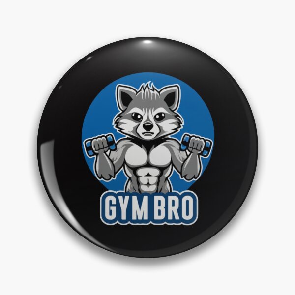 Aperçu de l'œuvre gymnase frère raton laveur créée et vendue par LevelUpDreaming.
