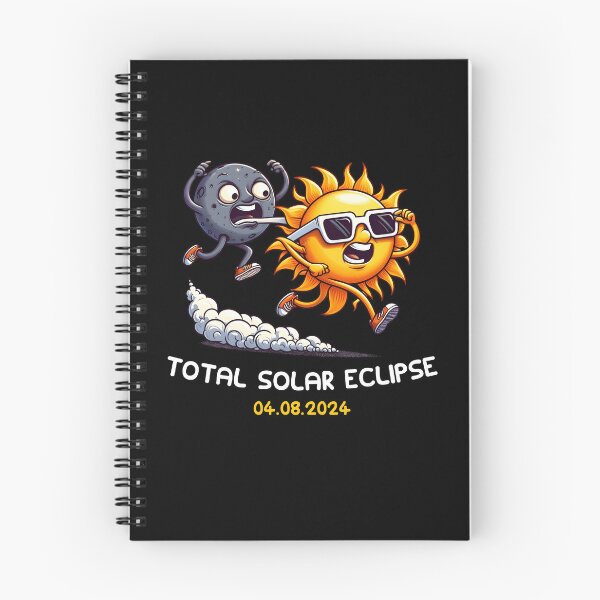 Item preview, total solar eclipse 2024 8-4-2024 Funny Sun Flees Moon designed and sold by MTRBSK11.